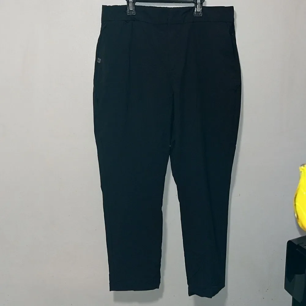 EUC MEN’S XL SHORT FIGSPRO BLACK STRAIGHT LEG TROUSERS